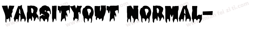 VarsityOut Normal字体转换